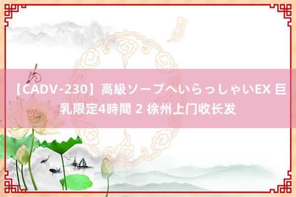 【CADV-230】高級ソープへいらっしゃいEX 巨乳限定4時間 2 徐州上门收长发