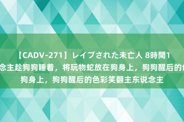 【CADV-271】レイプされた未亡人 8時間100連発！！ 主东说念主趁狗狗睡着，将玩物蛇放在狗身上，狗狗醒后的色彩笑翻主东说念主