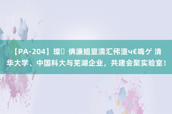 【PA-204】璨倎濂姐亶濡汇伄澶ч€嗚ゲ 清华大学、中国科大与芜湖企业，共建会聚实验室！