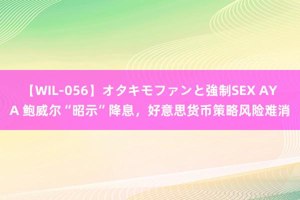 【WIL-056】オタキモファンと強制SEX AYA 鲍威尔“昭示”降息，好意思货币策略风险难消